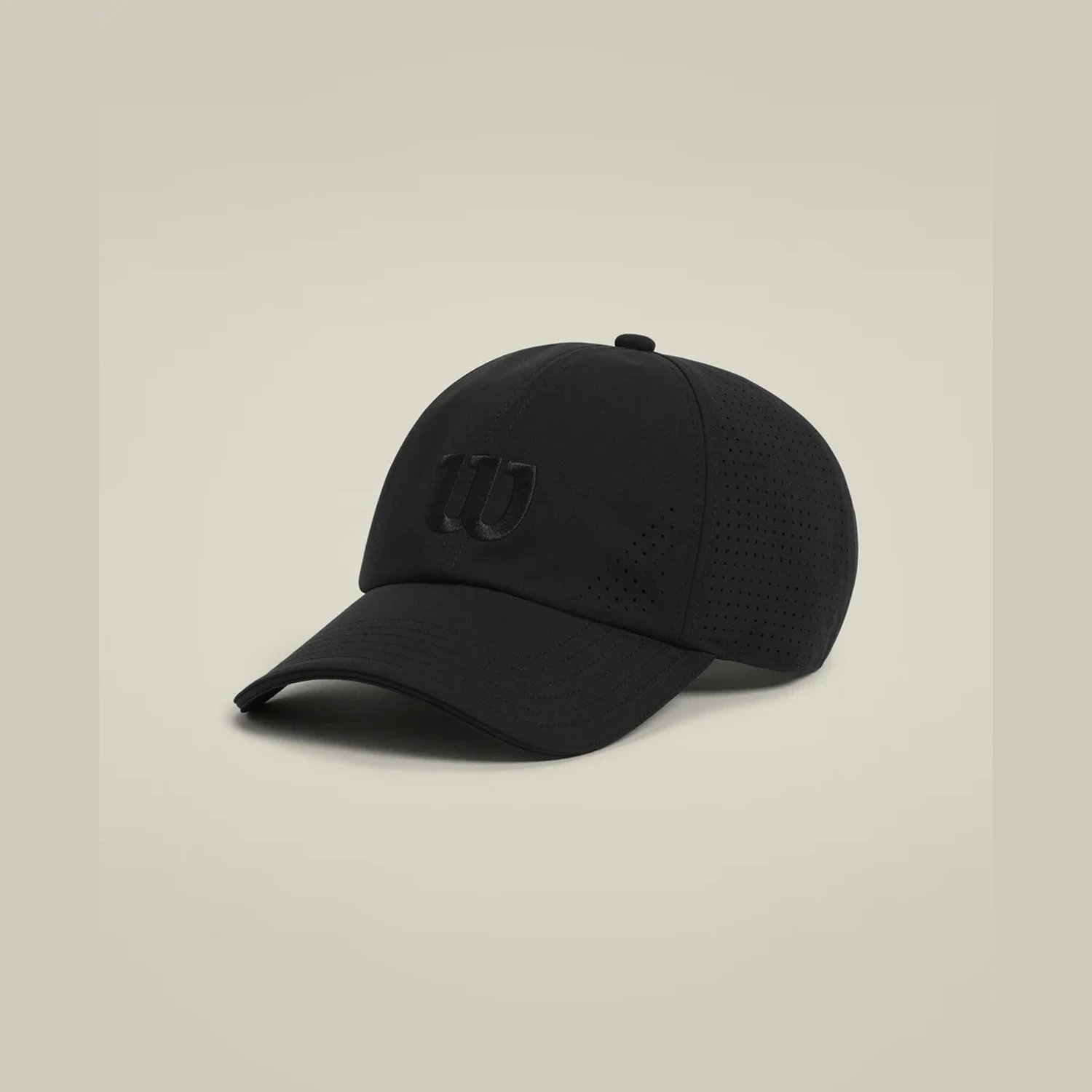 U ACTIVE PERFORATED CAP BLACK SM