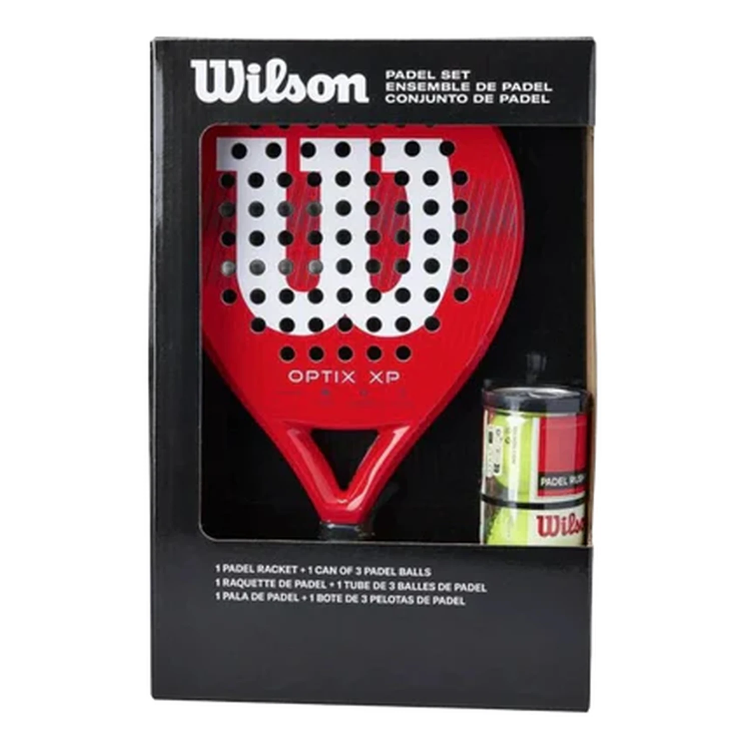 OPTIX XP PADEL KIT BOX SKU RED 2