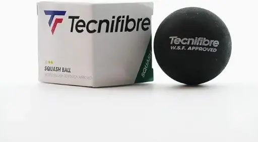 Tecnifibre  Double Yellow Dot Squash Ball