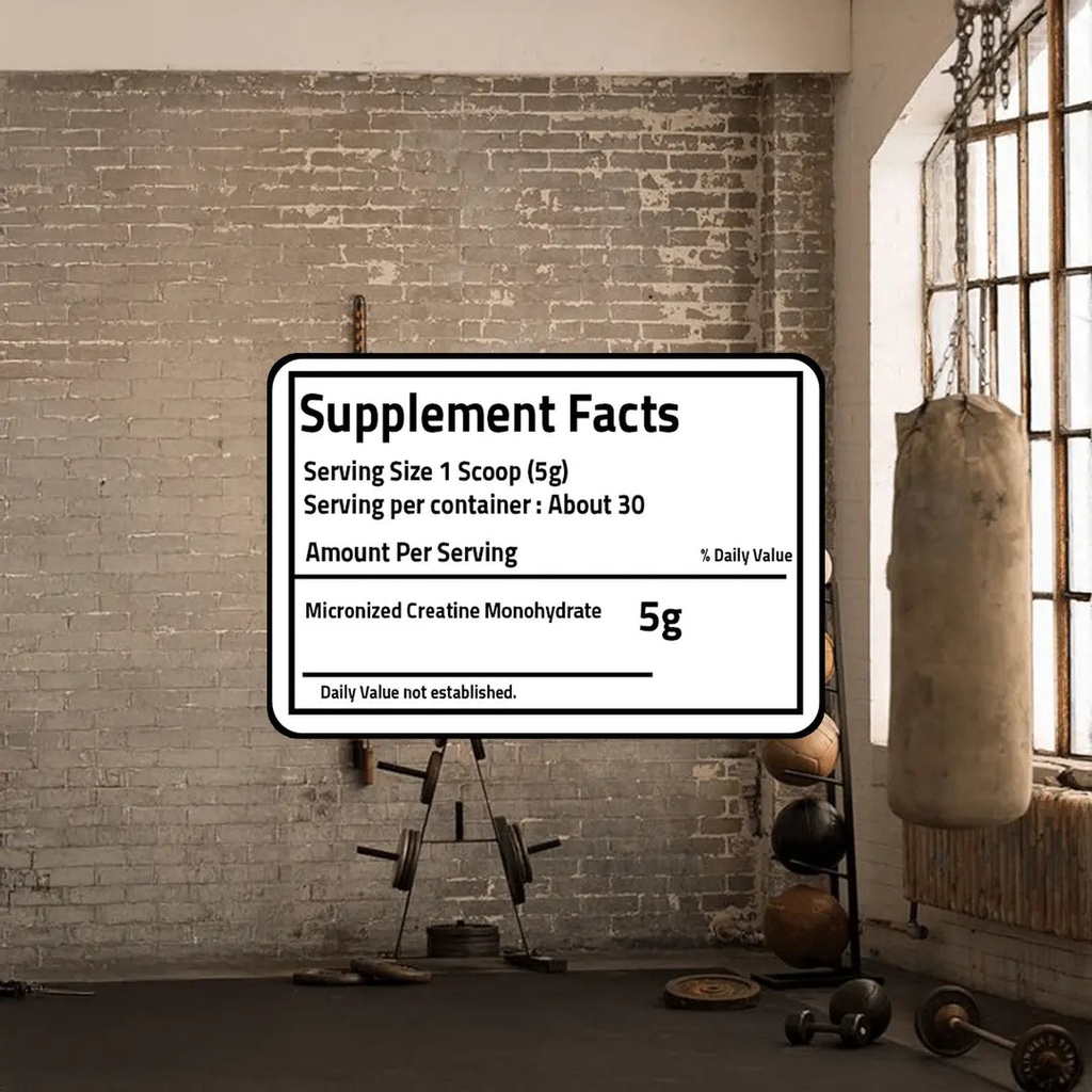 Creatine Monohydrate — 3