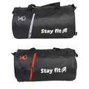 Barrel Duffel Bag with Side Pocket — 2