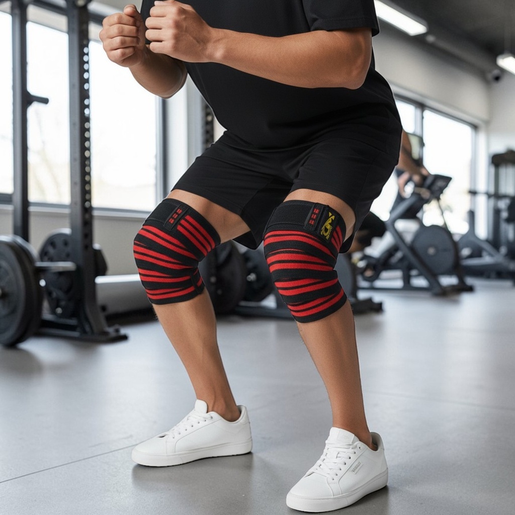 MD Stay Fit Weight Lifting Knee Support — 2