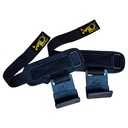 M D Stay Fit Heavy Duty Metal Lifting Hooks with Neoprene Padded Wrist Straps — 4