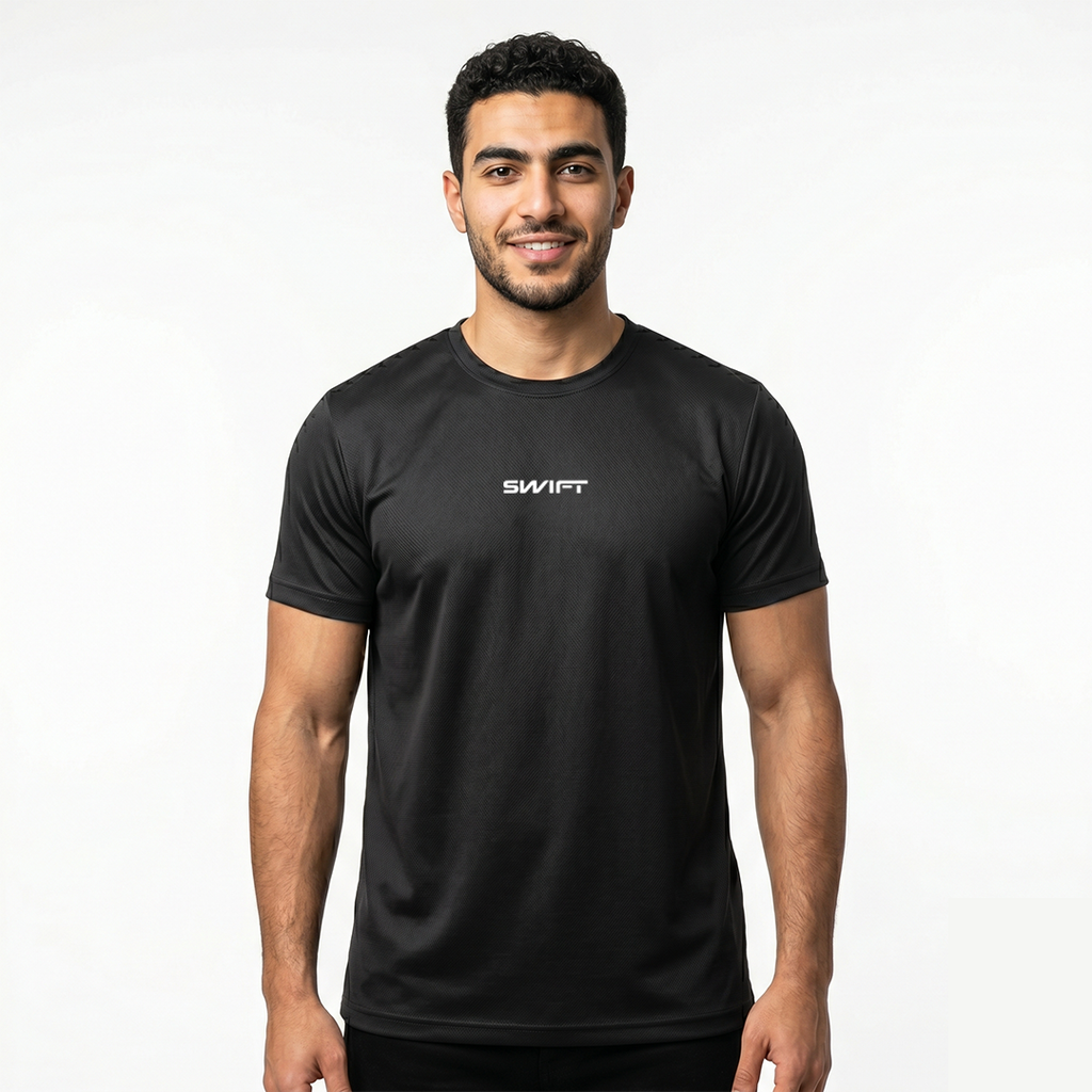 Swift DRI-FIT T-Shirt — Men — Black