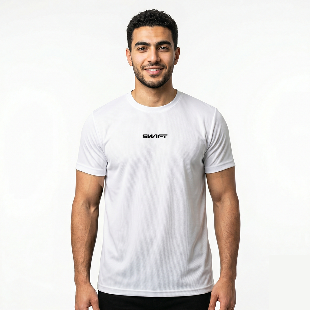 Swift DRI-FIT T-Shirt — Men — White