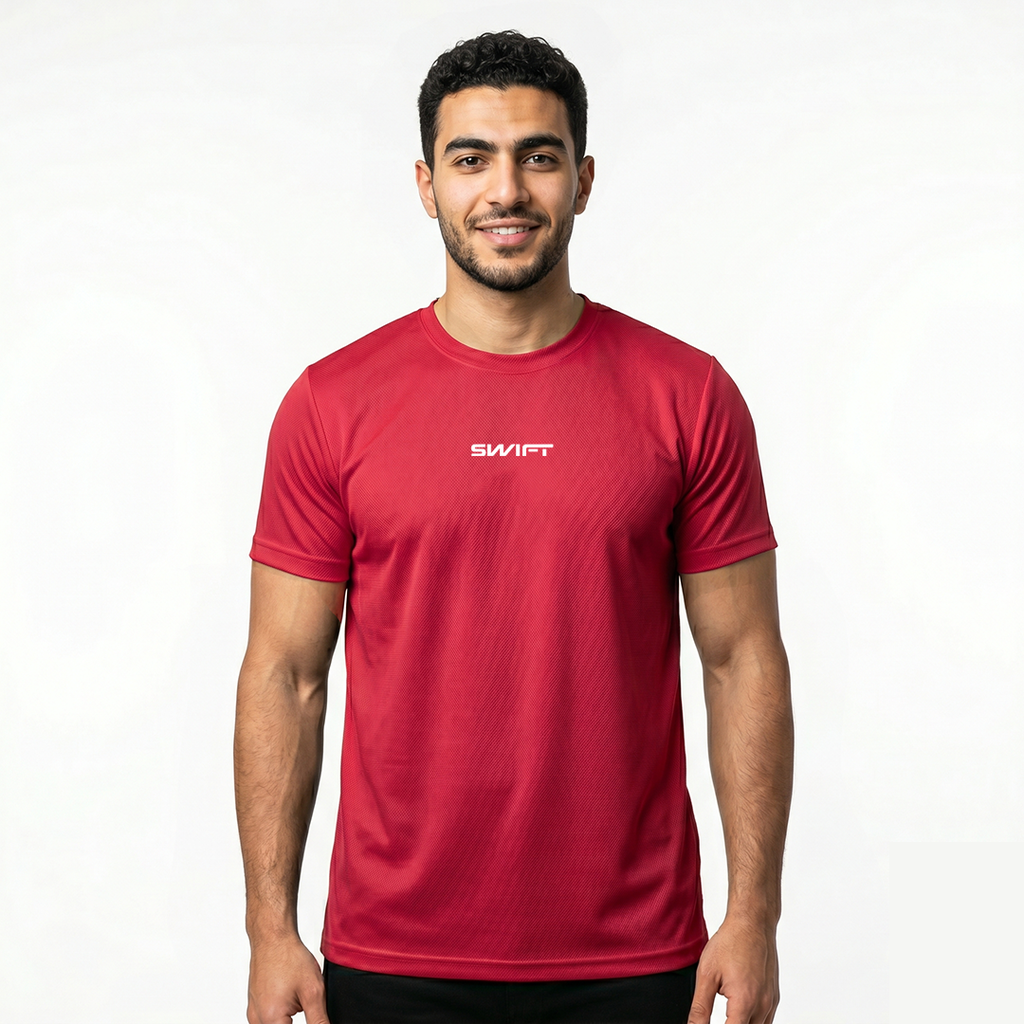 Swift DRI-FIT T-Shirt — Men — Red