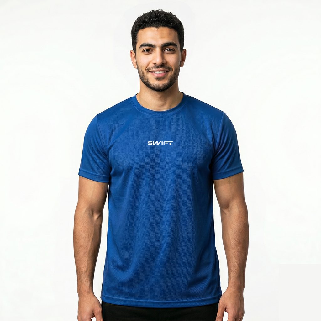 Swift DRI-FIT T-Shirt — Men — Blue