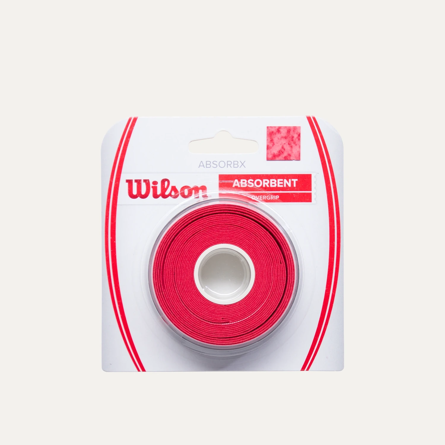 ABSORBX OVERGRIP 3 PACK Red