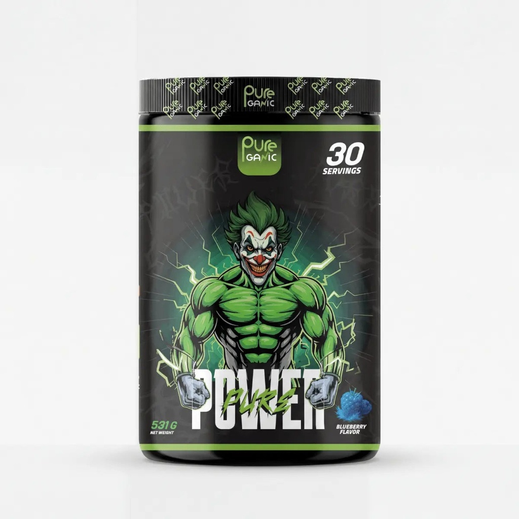 Pure Power Pre-Workout Blue Raspberry