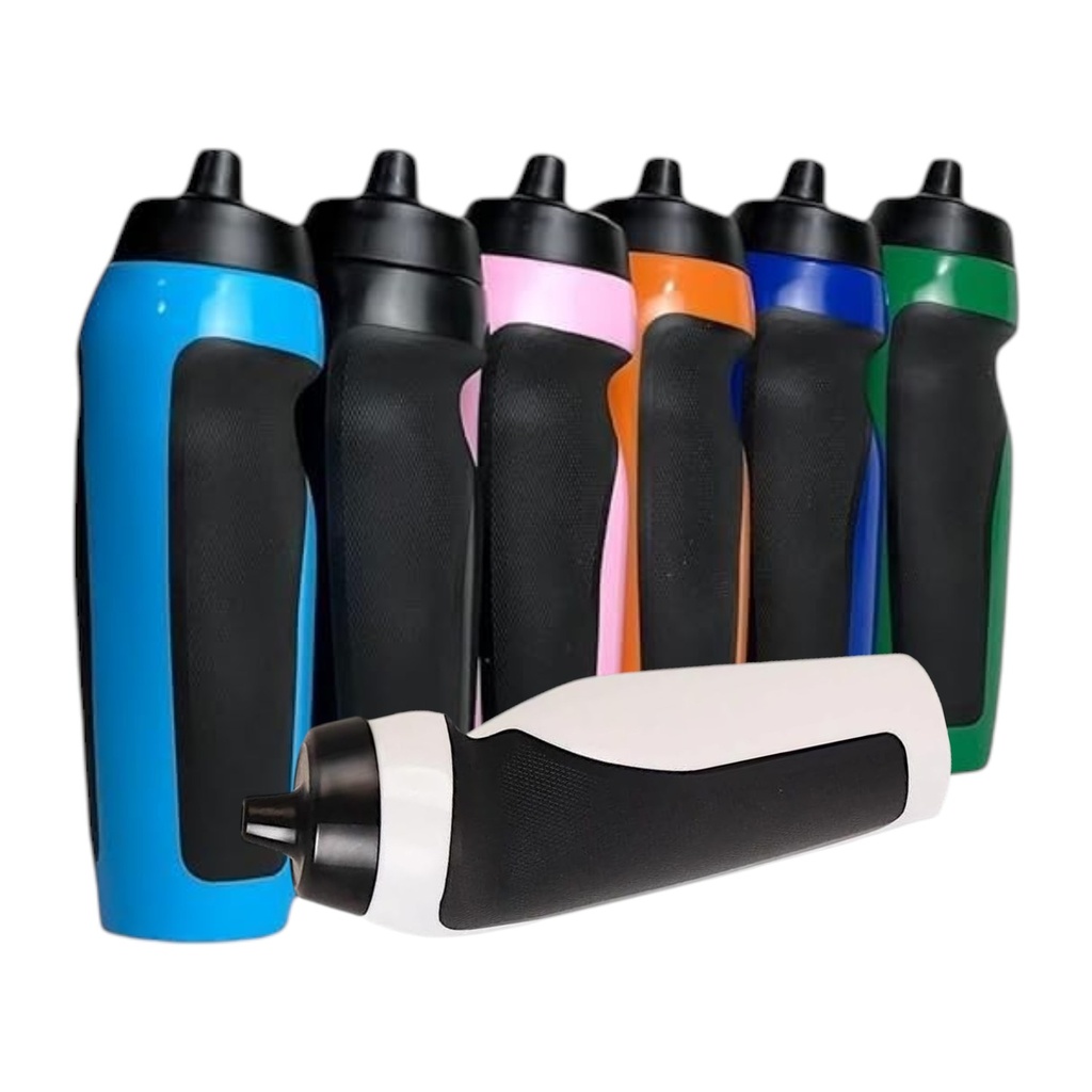 MD Stay Fit Sports Water Bottle, Squeeze Edition, Multiple Colors