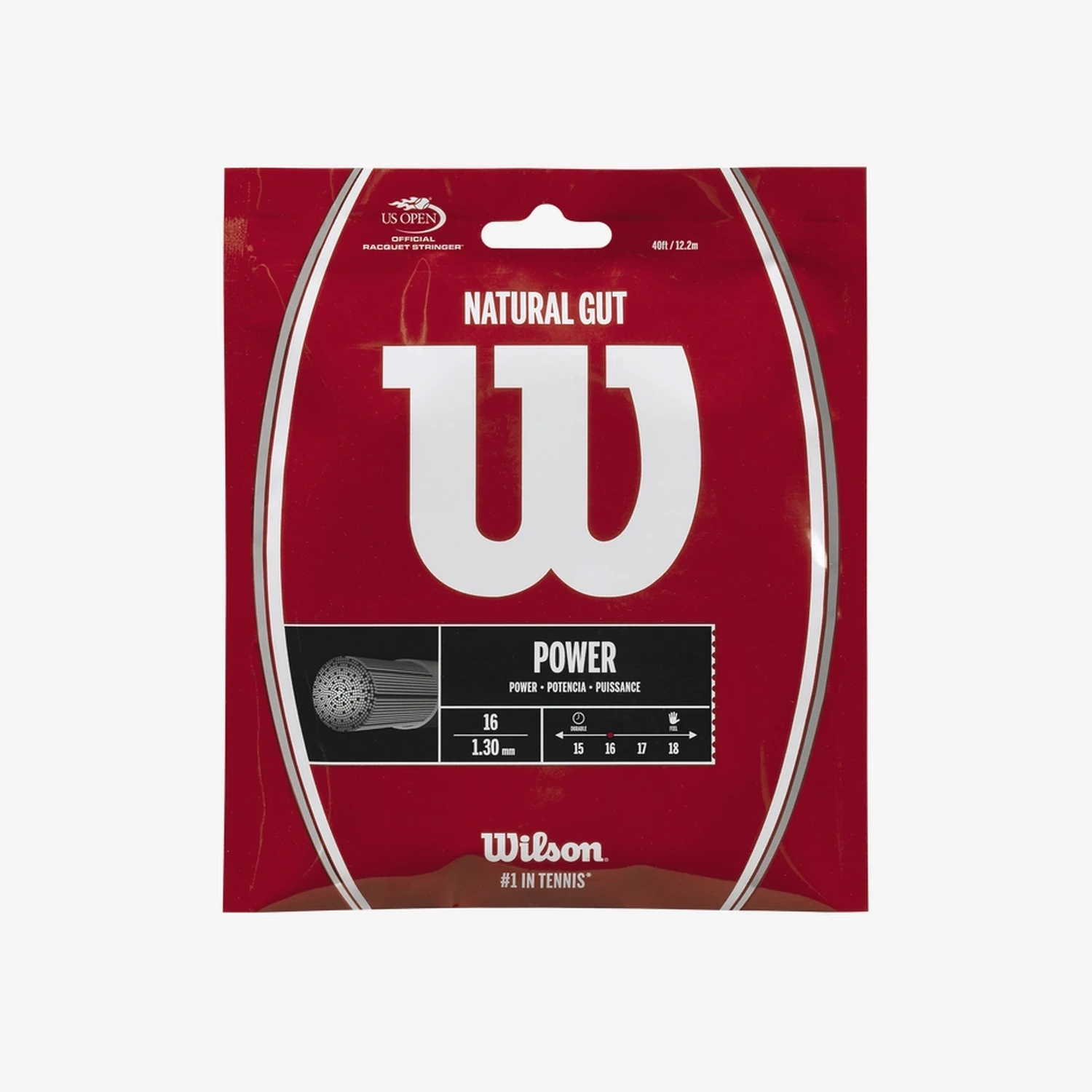 WILSON NAT GUT 16 TENNIS RKT STRING