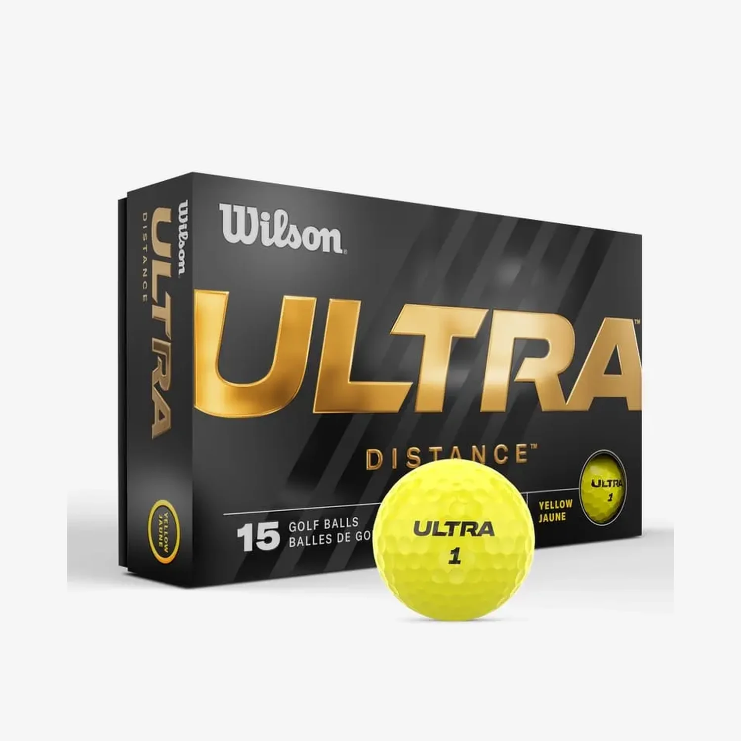 ULTRA DISTANCE YELLOW 15-Ball
