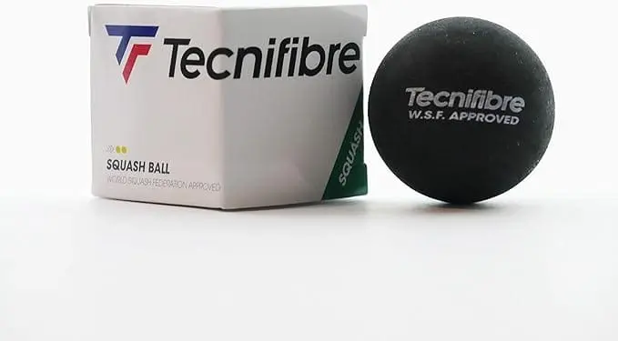 Tecnifibre  Double Yellow Dot Squash Ball