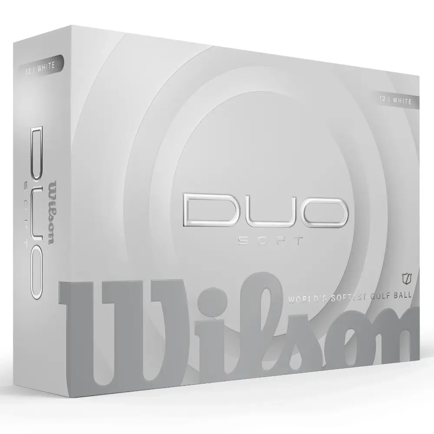 [WG2009102] DUO SOFT GOLF BALL White 12-BALL